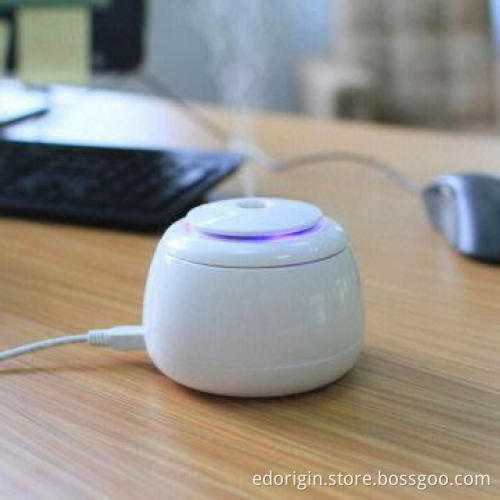 Desktop Ultrasonic Atomizer with LED Light, 2 Hours Auto Shutdown, Low Power Consumption
